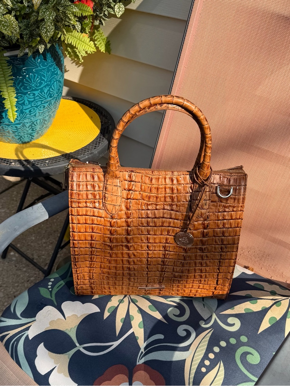 Brahmin Luggage Brown Leontyne Caroline - Picture 6 of 7